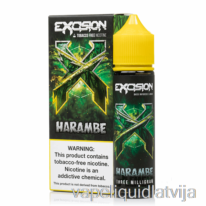 Harambe - Izgriešana - Alt Zero - 60ml 0mg Vape šķidrums